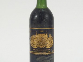 Vente aux enchères 1 BOUTEILLE CHÂTEAU PALMER GCC MARGAUX - 1980 - LB