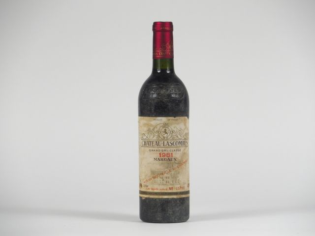 1 BOUTEILLE CHÂTEAU LASCOMBES GCC MARGAUX - 1981 - ES/BS