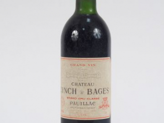 Vente aux enchères 1 BOUTEILLE CHÂTEAU LYNCH BAGES GCC PAUILLAC - 1986 - BG/ELF