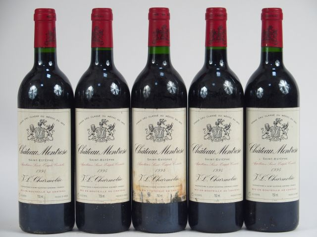 5 BOUTEILLES CHÂTEAU MONTROSE GCC ST ESTEPHE - 1994 - 1 EA