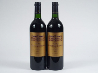 Vente aux enchères 2 BOUTEILLES CHÂTEAU CANTENAC BROWN GCC MARGAUX - 1997