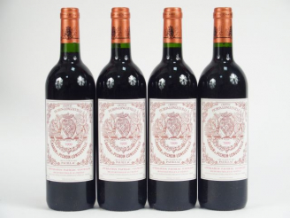 Vente aux enchères 4 BOUTEILLES CHÂTEAU PICHON LONGUEVILLE BARON GCC PAUILLAC - 1999