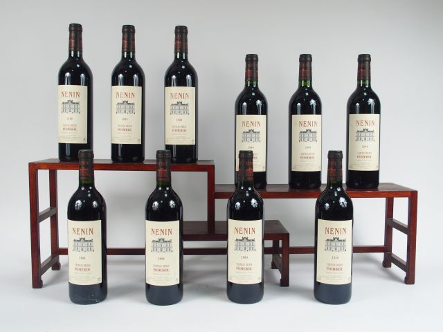 10 BOUTEILLES CHÂTEAU NENIN POMEROL - 2000