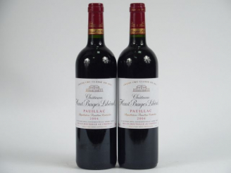 Vente aux enchères 2 BOUTEILLES CHÂTEAU HAUT BAGES LIBERAL GCC PAUILLAC - 2004
