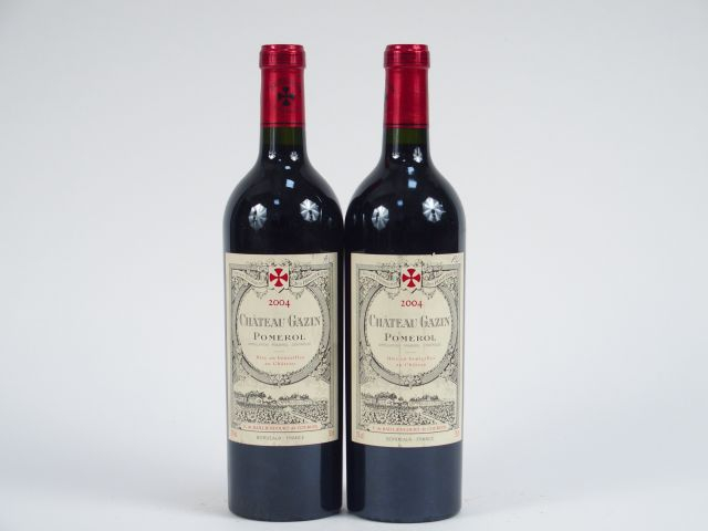 2 BOUTEILLES CHÂTEAU GAZIN POMEROL - 2004