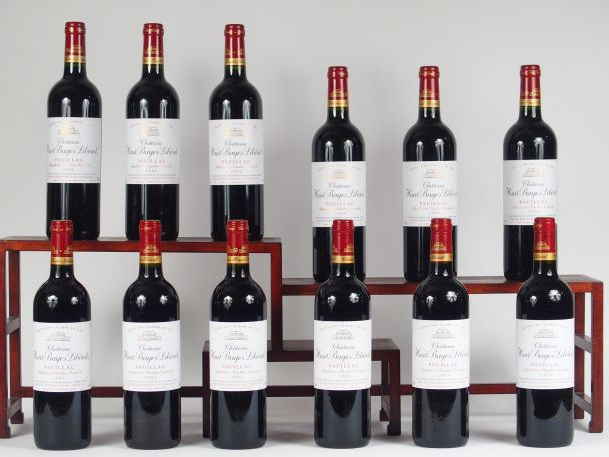 12 BOUTEILLES CHÂTEAU HAUT BAGES LIBERAL GCC PAUILLAC - 2004 - CBO