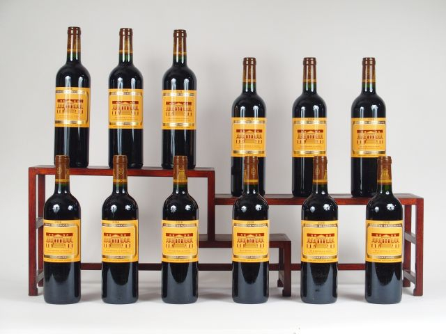 12 BOUTEILLES CHÂTEAU LA CROIX DE BEAUCAILLOU ST JULIEN - 2008 - CBO