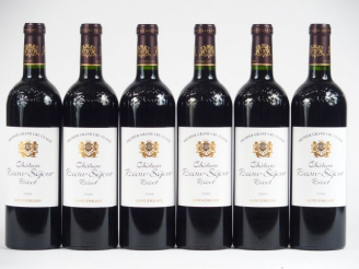 Vente aux enchères 6 BOUTEILLES CHÂTEAU BEAU-SEJOUR BECOT 1er GCC ST EMILION - 2008 - CBO