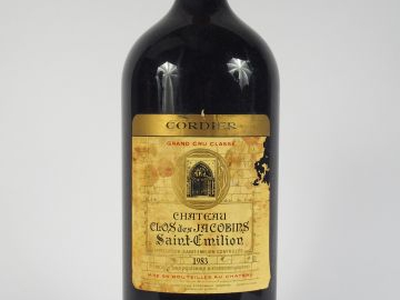 1 IMPERIALE CHÂTEAU CLOS DES JACOBINS GCC ST EMILION - 1983 - EA - CBO