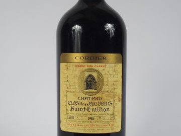 1 IMPERIALE CHÂTEAU CLOS DES JACOBINS ST EMILION GCC - 1986 - ELT - CB