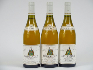 Vente aux enchères 3 BOUTEILLES MEURSAULT 'LES PELLANS' P. ANDRE - 1996 - 1 ELT