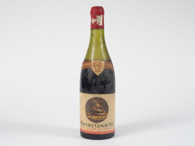 1 BOUTEILLE MERCUREY 'CLOS DU ROI' A. RODET - 1949 - 7 CM