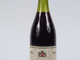 Vente aux enchères 1 BOUTEILLE COTES DE BEAUNE VILLAGES L. GAUTHIER - 1959 - 3,5 CM