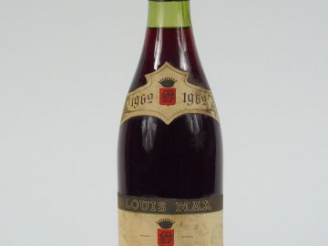 Vente aux enchères 1 BOUTEILLE BEAUNE AIGROTS L. MAX - 1962 - 2 CM