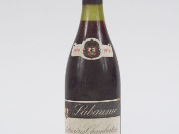 1 BOUTEILLE LATRICIERES CHAMBERTIN LABAUME AÎNE   FILS - 1979 - 2,5 CM