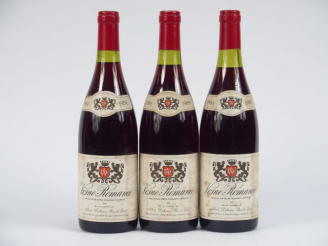 Vente aux enchères 3 BOUTEILLES VOSNE ROMANEE A. DABRUN - 1984 - 2 à 2 CM/3 CM/ELS