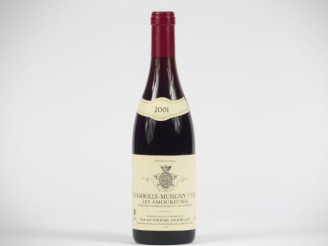 Vente aux enchères 1 BOUTEILLE CHAMBOLLE MUSIGNY 1er CRU 'LES AMOUREUSES' D. MOINE HUDELO