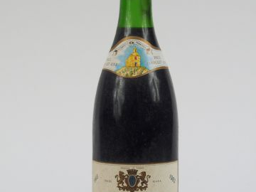 1 BOUTEILLE HERMITAGE 'LA CHAPELLE' P. JABOULET AÎNE - 1983 - 3,5 CM