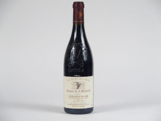 Vente aux enchères 1 BOUTEILLE CHATEAUNEUF DU PAPE ' LA REINE DES BOIS' DOMAINE DE LA MOR