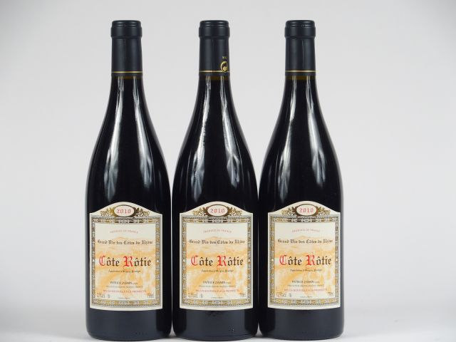 3 BOUTEILLES CÔTE ROTIE P. JASMIN - 2010