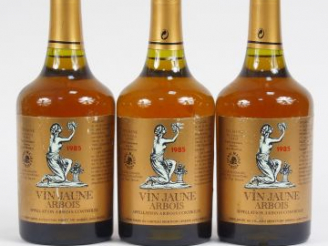 Vente aux enchères 3 BOUTEILLES VIN JAUNE H. MAIRE - 1985