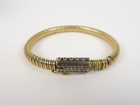 Bracelet en or tubogas.  23 g