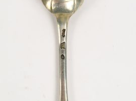 Petite cuillère en argent XVIIIe.  20 g