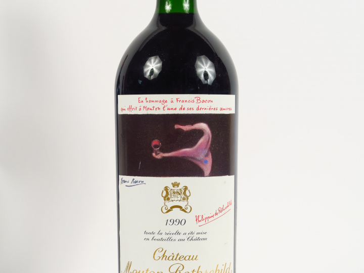 1 MAGNUM CHÂTEAU MOUTON ROTHSCHILD 1er GCC PAUILLAC - 1990