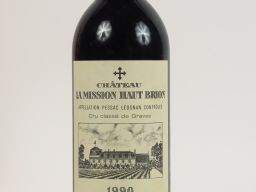 1 BOUTEILLE CHÂTEAU LA MISSION HAUT BRION GCC GRAVES - 1990