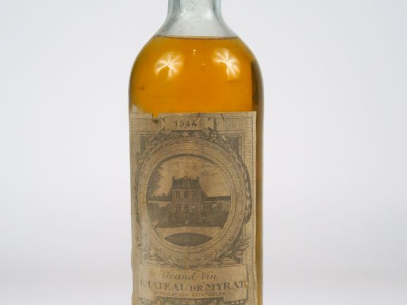 1 BOUTEILLE CHÂTEAU DE MYRAT SAUTERNES - 1944 - MEP/ELS