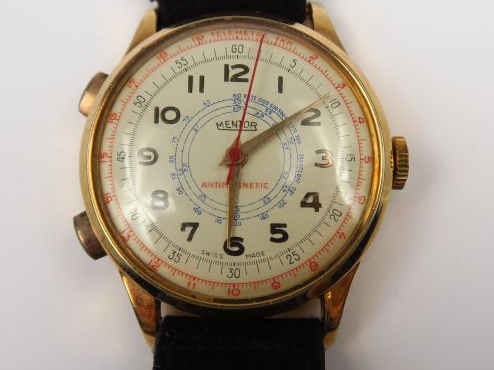 MENTOR. Montre d'homme automatique.