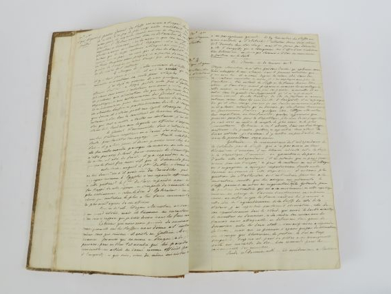 MANUSCRIT. Correspondance diplomatique d'un représentant du Directoire