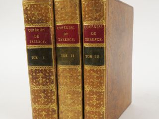 TÉRENCE. Les Comédies. Avec la traduction et les remarques de Madame D