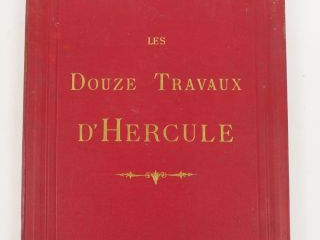 DOUZE TRAVAUX D'HERCULE (Les), illustrés par A. COINCHON, lithographié