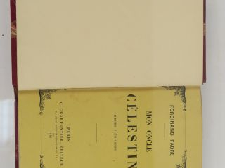 FABRE (Ferdinand). Mon oncle Célestin. Mœurs cléricales. Paris, Charpe