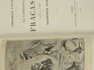 GAUTIER (Théophile). Le capitaine Fracasse.  Illustré de 60 dessins de