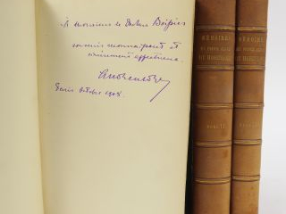 Vente aux enchères HOHENLOHE (Prince Clovis de). Mémoires. Un siècle de politique alleman