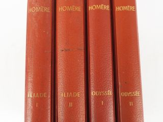 Vente aux enchères HOMÈRE. Iliade. Traduction de Paul Mazon. Odyssée. Traduction de Victo