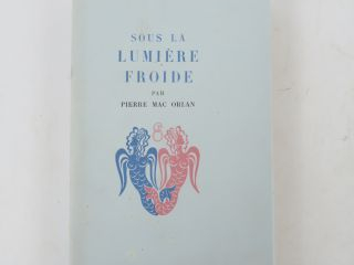 Vente aux enchères MAC ORLAN (Pierre). Sous la lumière froide. 3 eaux-fortes de DARAGNÈS.