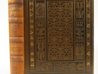 MAROT (Clément). Ballades et Rondeaux, suivis d'autres poèmes. Illustr