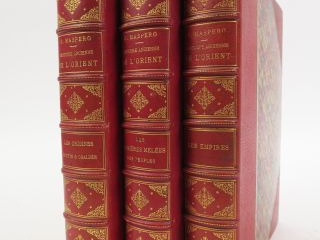 Vente aux enchères MASPERO (Gaston). Histoire ancienne de l'Orient classique. – Les origi