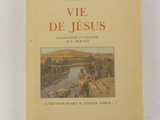 Vente aux enchères MAURIAC (François). Vie de Jésus. llustrations en couleurs de F. PERTU