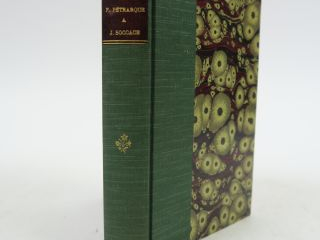 PÉTRARQUE. Lettres de François Pétrarque à Jean Boccace. Traduites du 