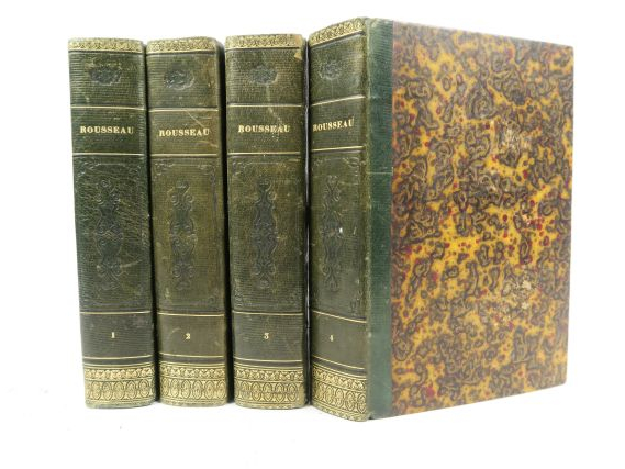 ROUSSEAU (Jean-Jacques). Œuvres complètes, avec des notes historiques.