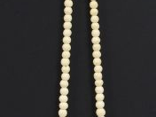 Collier de 8 rangs de perles d'eau douce et collier en perles d'ivoire