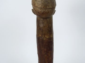 Tête piquet Lobi baathil. Burkina Faso H. 55 cm