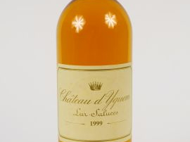 1 BOUTEILLE CHÂTEAU D'YQUEM 1er CCS SAUTERNES - 1999