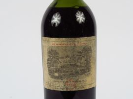 1 BOUTEILLE CHÂTEAU LAFITE ROTHSCHILD 1er GCC PAUILLAC - 1951 - MEP/EF