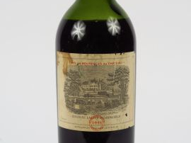 1 BOUTEILLE CHÂTEAU LAFITE ROTHSCHILD 1er GCC PAUILLAC - 1951 - BEP/EL