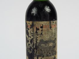1 BOUTEILLE DOMAINE DE CHEVALIER CC GRAVES - 1962 - ETA/LB